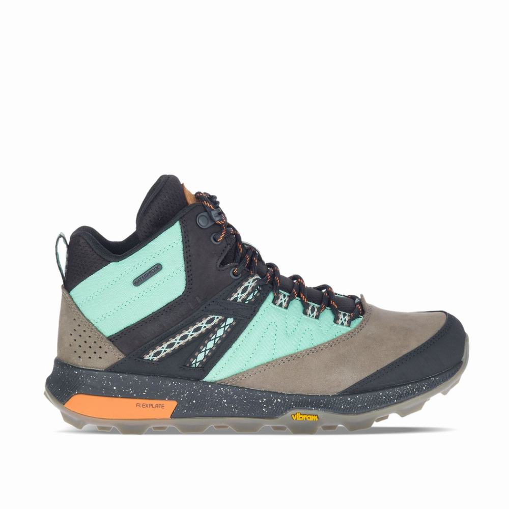 problema violín Impedir Merrell Descuento - Merrell Zion Mid Waterproof X Unlikely Hikers Tenis  Para Mujer Wave